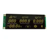 custom 7 segment led display with digital clock display content and pcb driver board
