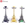 China saudi arabia hookah supplier Middle size Zinc alloy Eiffel tower hookah