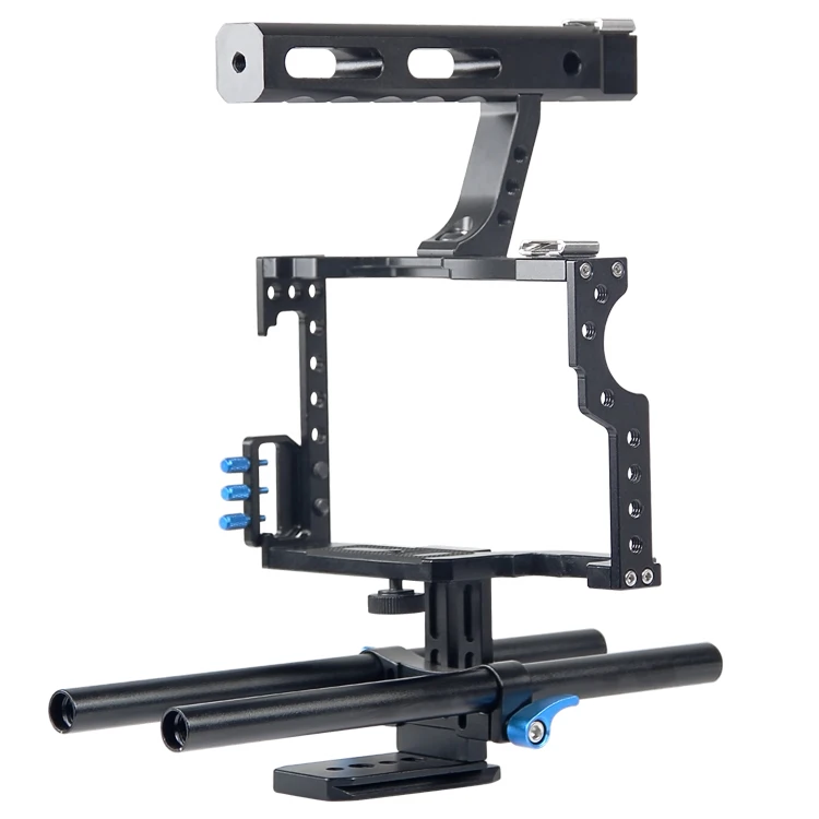 

YELANGU C5 DSLR Camera Cage With Top Hand Grip For Sony A7 Series and Panasonic GH4