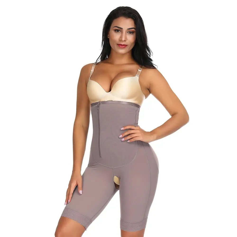 

2019 Wholesale Full Body Waist Shaper Panty Straps Women Tummy Control Slimming Shaperwear, As shown;custom is ok.
