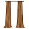 Curtain Fabric Orange Poole Plain