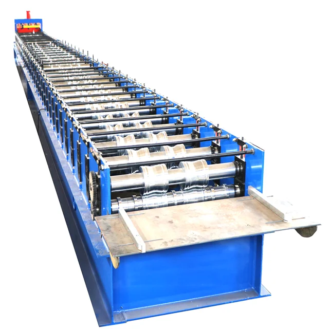 
Automatic Control Metal Floor Deck Roll Forming Machine / Steel Floor Tile Making Making Machine 