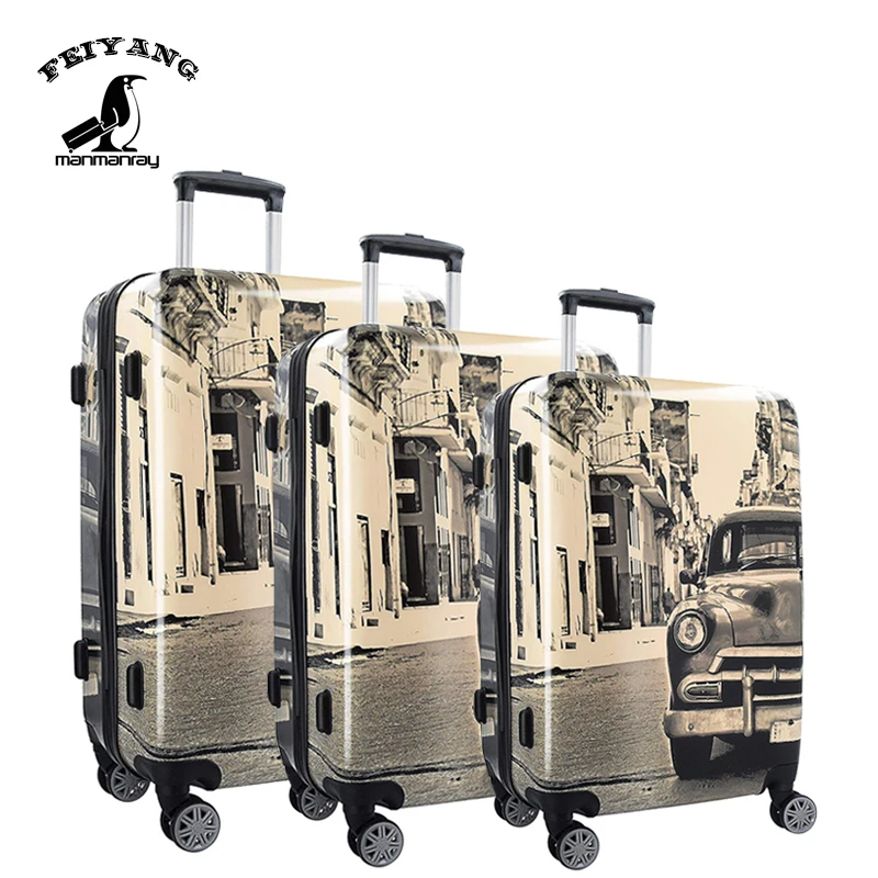 

Travel luggage,18'' 22'' 24''pcs 1680D high quality classical trolley luggage set/hard uggage, Variety