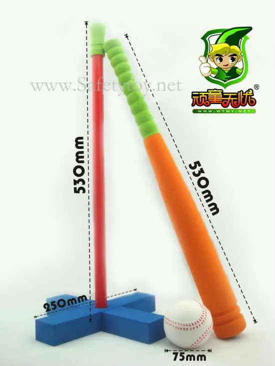 Junoir Soft Rubber Baseball Toys For Kids,Mini Kids Baseball Set Buy