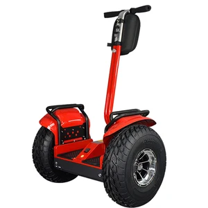 Bluetooth 2 Wheel Self Balance Standup Beach Electric Cruiser Scooter with Anti-Theft Lock