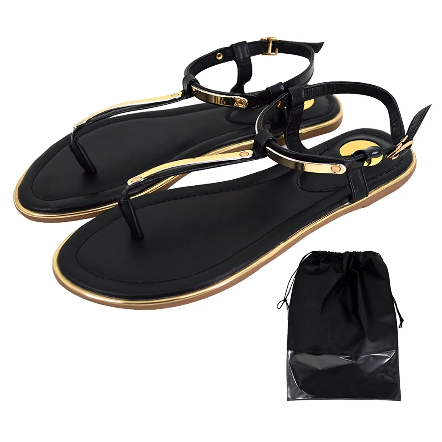 womens flat glitter sandals