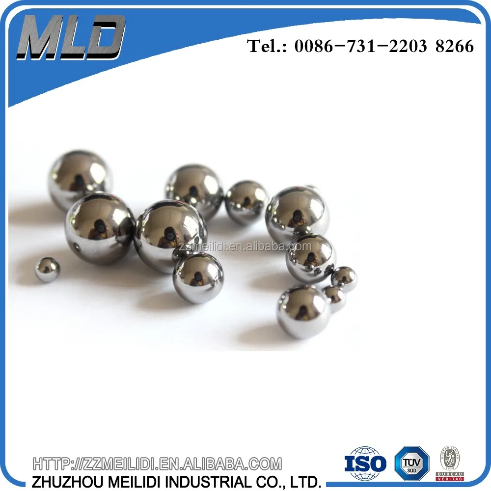 G10,G20,G25,G100 Tungsten Carbide Tc Balls With 6 Cobalt Binder For