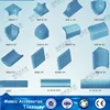 Blue edge tile blue border tiles blue mosaic wall border for swimming pool