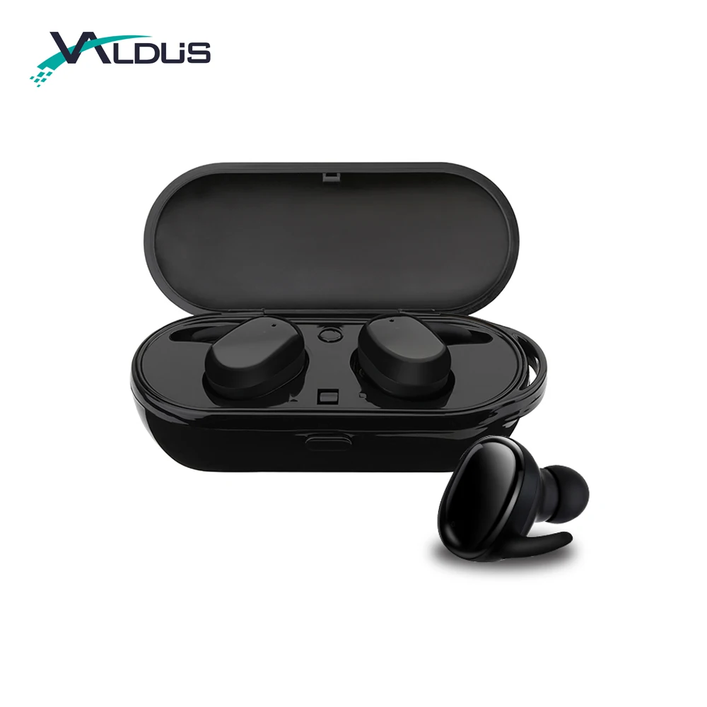 

TWS T2B Wireless Headset Stereo Handfree Sports Earphone With Charging Box For iPhone Android PK X2T i7 i7s