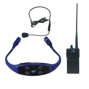 Bone Conduction Earphones FM Transmitter Swimming Coaches