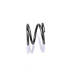 High strength metal ground spiral valve compression spring