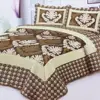 Best Selling Blue Plaid Vintage Bedding Bed Cover Set