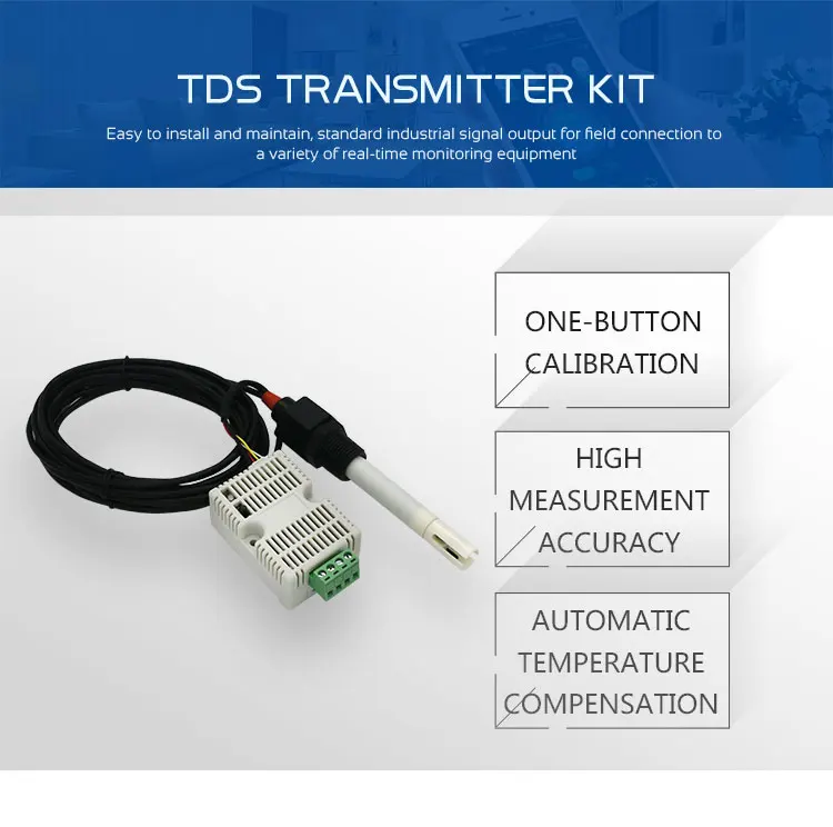 Free Shipping Analog Digital RS485 4-20ma Online Probe Water Detecting ph Conductivity Tds Meter