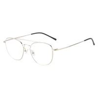 

Economic Optical Eyeframe Double Bridge Eyeglass Fashion Color