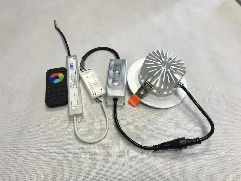 
GUBO IP65 Waterproof RGBW LED Downlight 24W DMX512 ZIGBEE RF WIFI RGBW 