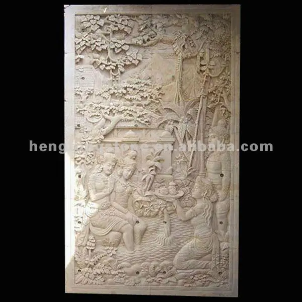 
Stone Carving Ramayana wall panel Relief 