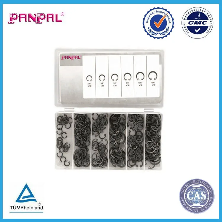 Wholesale 300pc External Snap Ring Assortment,Black factory