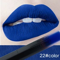 

Hot sale lipstick private blue liquid lipstick