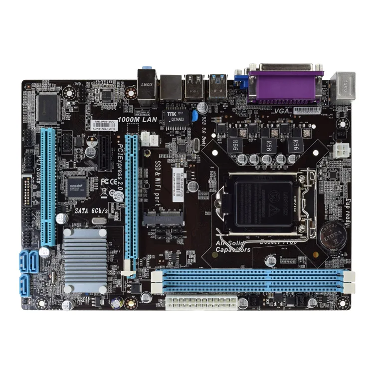 

2019 original hot sale motherboard ASRock H81 Pro BTC R2.0 for mining motherboard