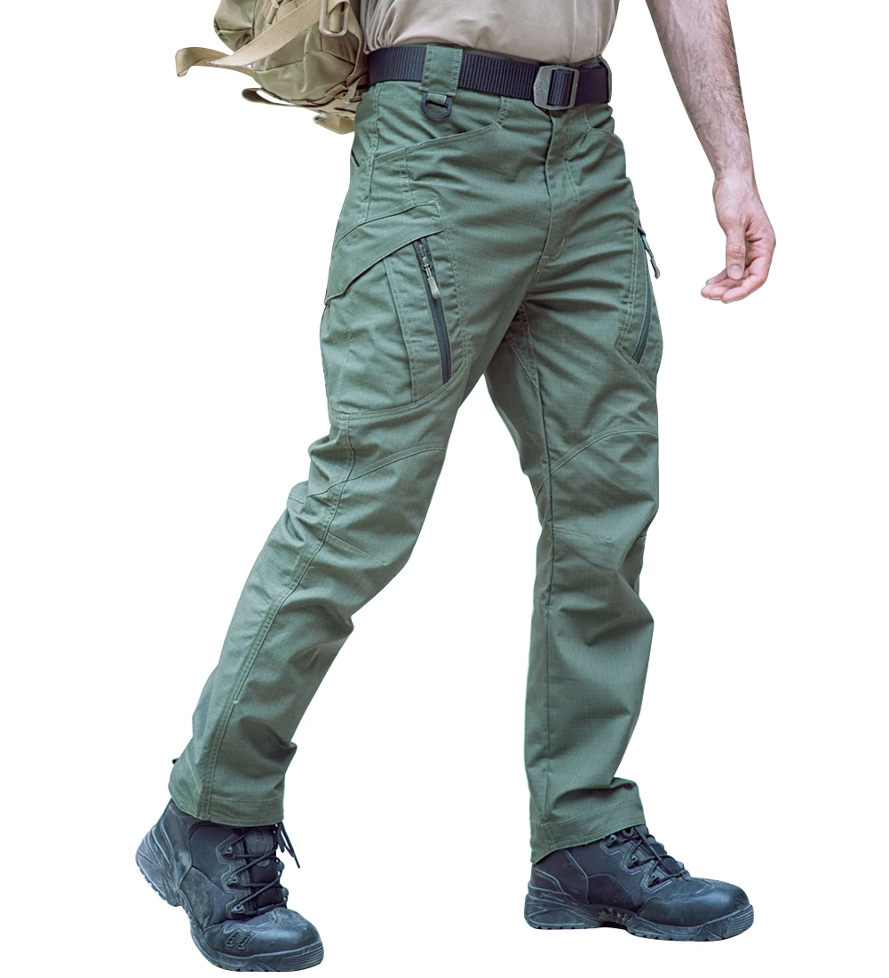 

Men Outdoor Tactical Cargo Military Pants Army Navy Custom Pants 65% Polyester 35% Cotton Combat Trousers, Khaki,army green, black, grey