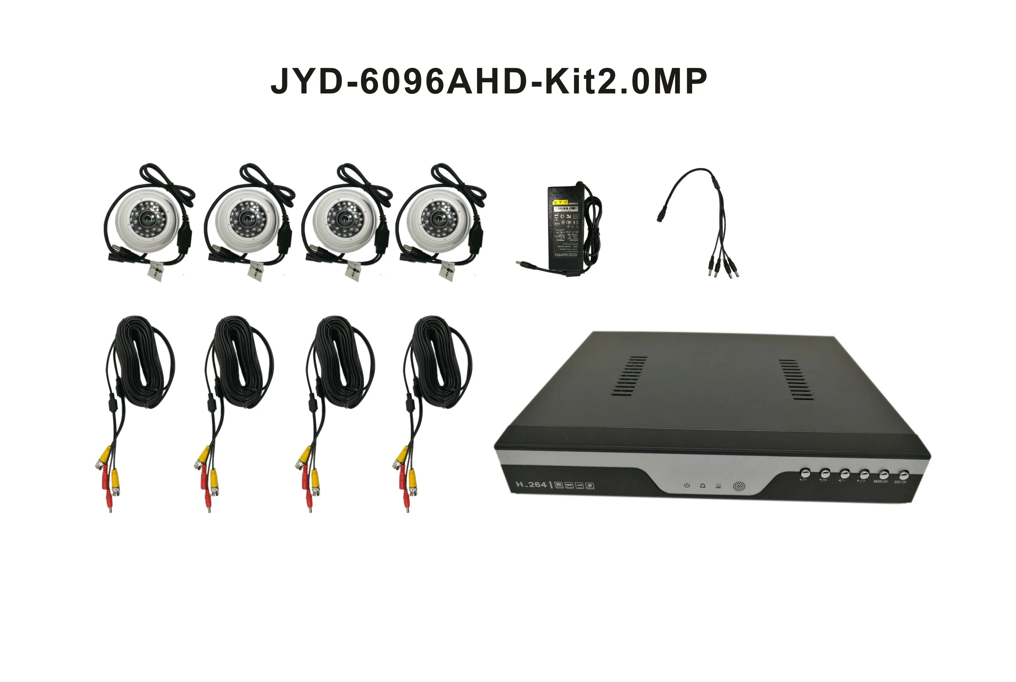 Professionnel 4 Canaux Ahd Dvr Kit Système De Vidéosurveillance Complet