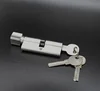 70mm NB zinc alloy indoor home security door lock cylinder with brass lock core and brass keys