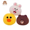 wholesale soft top quality rabbit sally duck plush cushion lovely animal shaped stuffed toy pillow