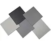 Full body pitted surface black and white color porcelain rustic tiles 300x300 non slip and wear resistant floor tiles