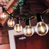 Outdoor Waterproof Wedding Party Garden String Lights, G45 E12 E14 LED/Tungsten Filament Bulbs String Light