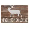 Never Stop Exploring home decor wall hanging Wooden wall Plaque Sign Country Home Decor