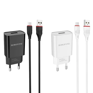 USB Wall Charger Micro USB Cable