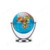 Illuminated Blue Ocean Desktop World Earth Globe 10.6cm