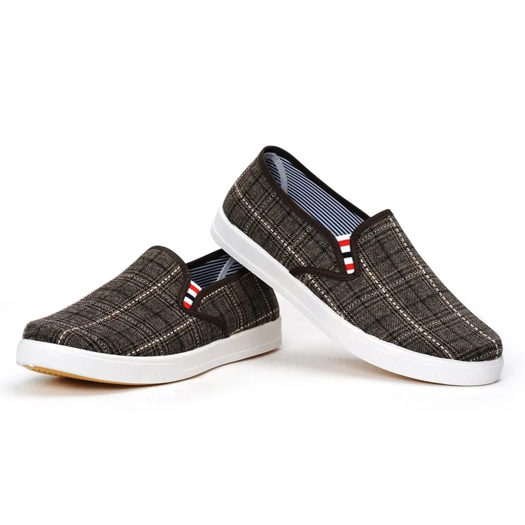 

New fashion black canvas sneakers shoes for mens bulk buy from China, Customized