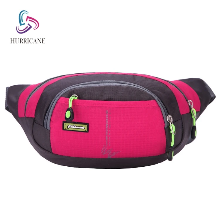 

colorful print small running waist bag, Customized