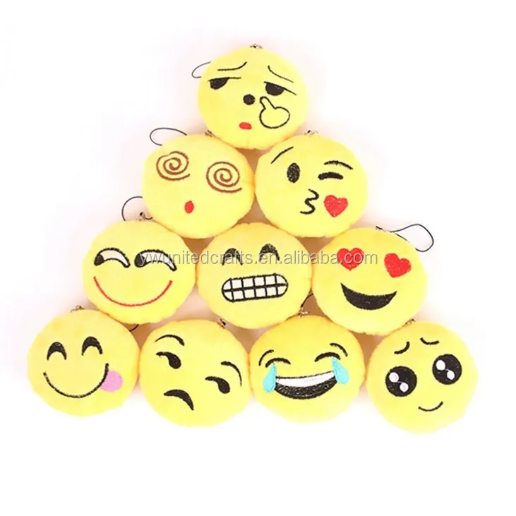 Cina Grosir Lembut Mainan Stuffed Mainan Plush Emoji  Emoji  