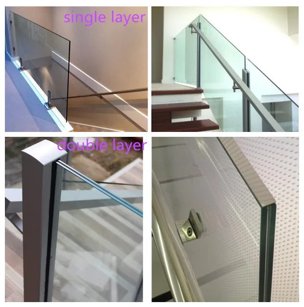 China Outdoor Acid Etched Toughened Balcony Glass Railings Cost Buy