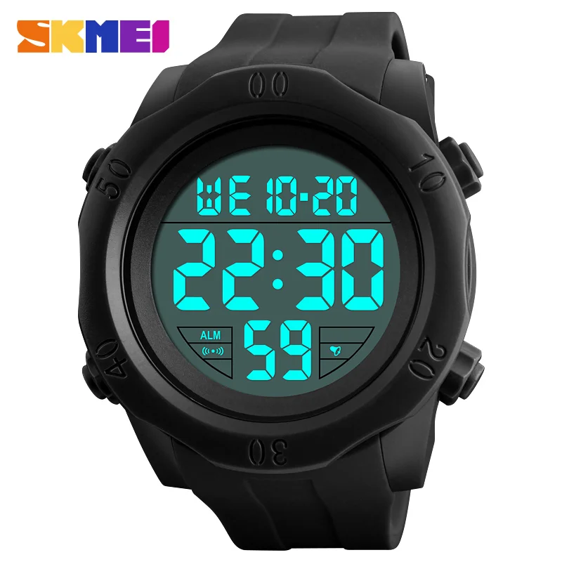 

Skmei 1305 Brand Sports Men's Watches Fashion Chrono Men Waterproof Digital Watch Man Military Clock Male Relogio Masculino, N/a