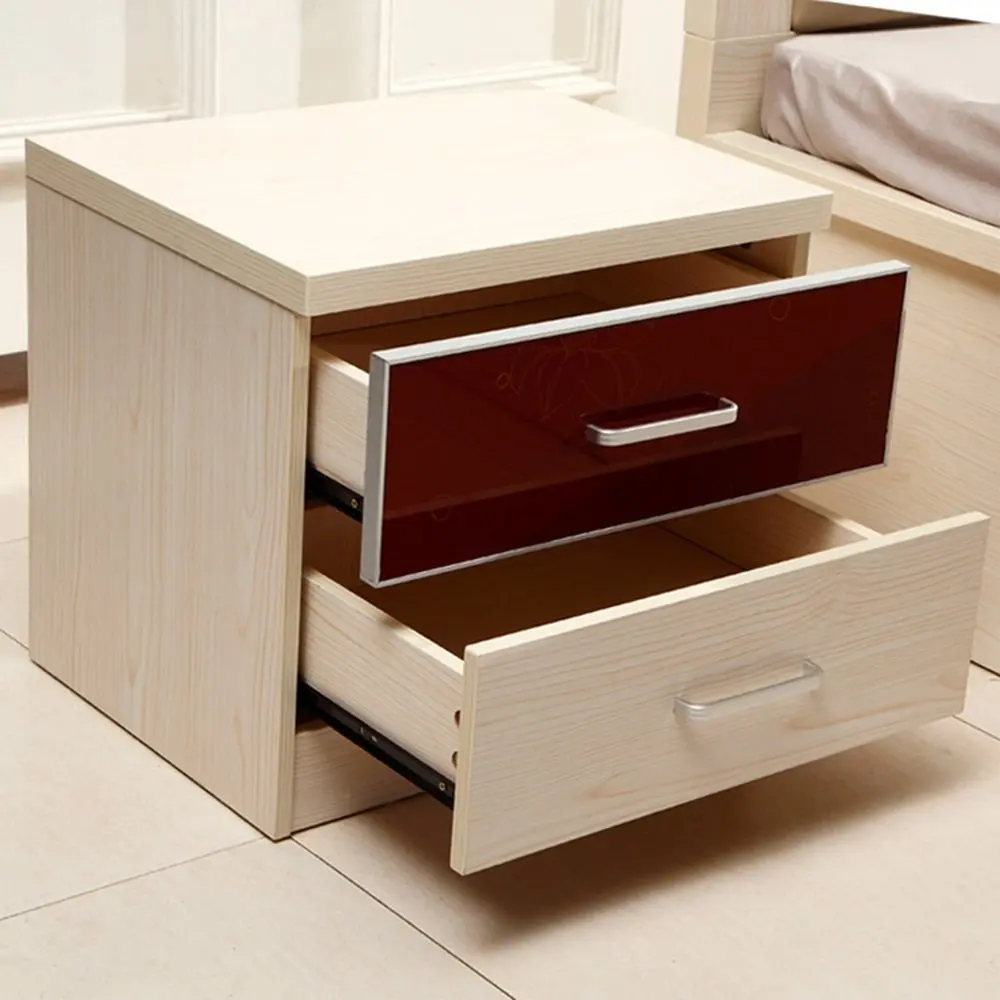 AiHerb.LT nightstand Solid Wood Bedroom Furniture Bedside Cabinet Bedside Cabinet Bedside Cabinet Storage Bedside Table (Color : A)