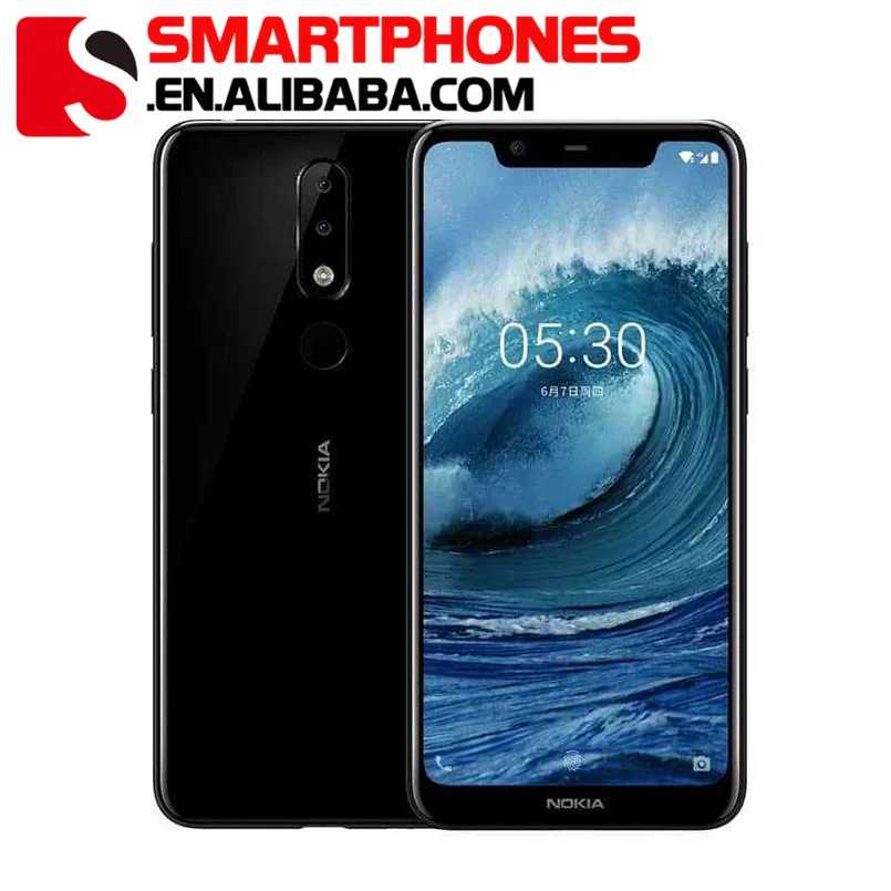 

Global Rom CN Nokia X5 4G 64G Android 8.1 3060mAh 3 Camera Dual Sim Android Fingerprint 5.86 Inch Octa Core LTE 4G Mobile Phone, N/a