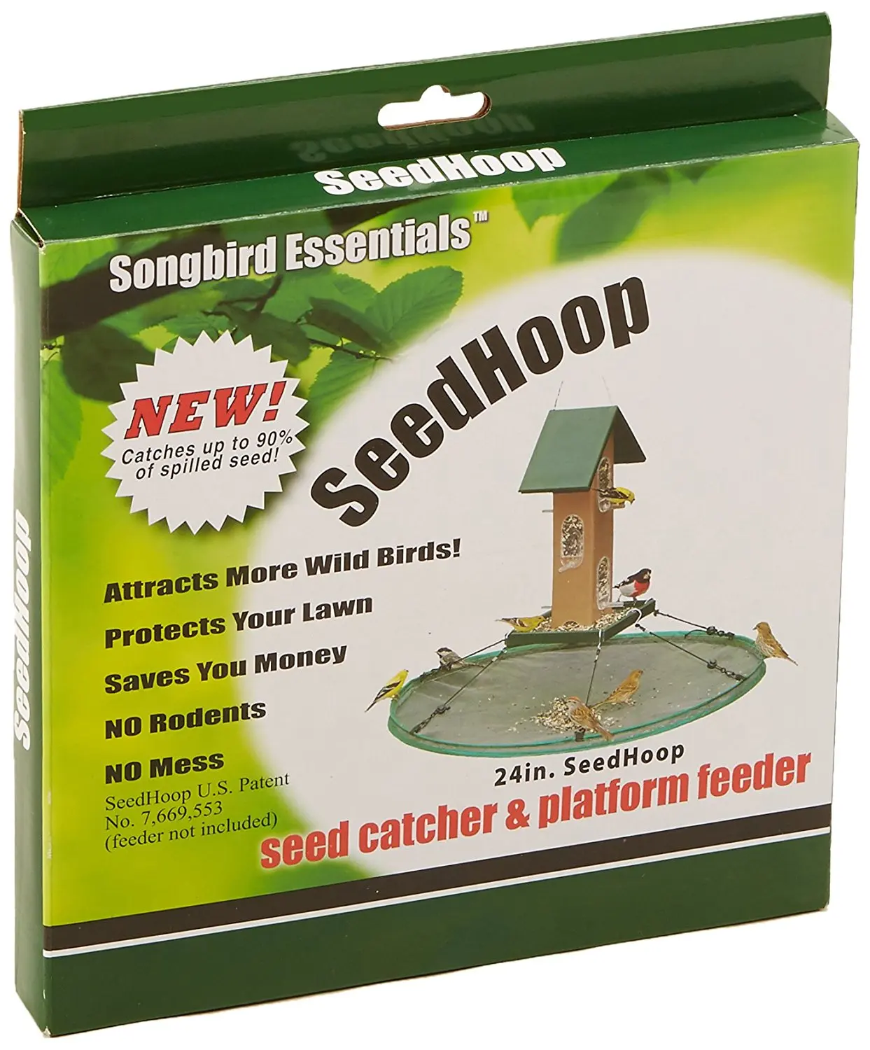 Buy Songbird Essentials Bird Feeder Seed Catcher Bet 30 In Hoop In