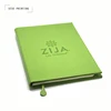Wire bound soft cover a6 refillable leather notebook