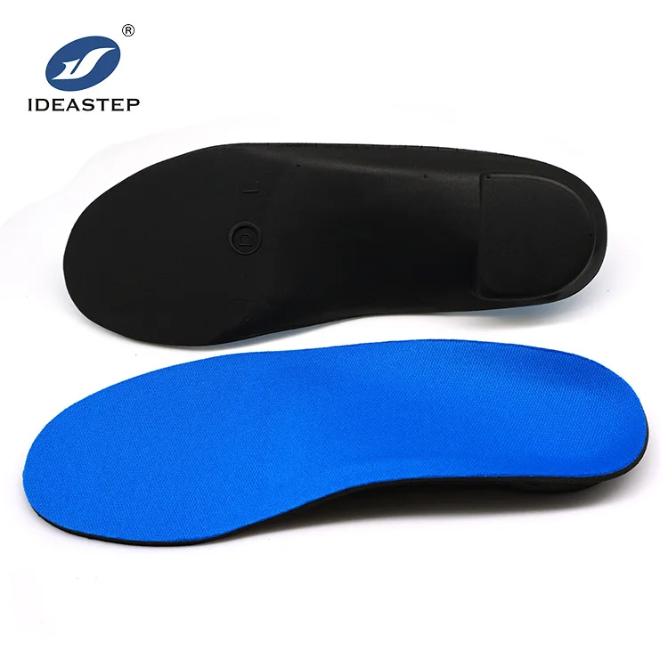 

Ideastep top class unique heel posting and arch support Orthotics medicated insoles for overpronation and flat feet correction, Blue