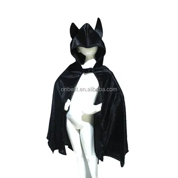 Ongebruikt Zwart Halloween Kostuum Jongen Night Furry Kostuum Akatsuki Mantel EK-04