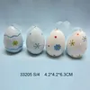 2016 new product handpainted ceramic easter hanging egg,easter hanging crafts