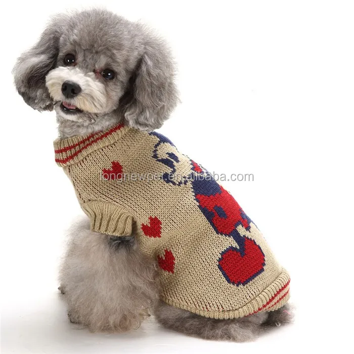 かぎ針編みミッキーマウスパターンペット犬セーター子犬服安い Buy 子犬の服安い 犬服ミッキー かぎ針ペットセーター Product On Alibaba Com