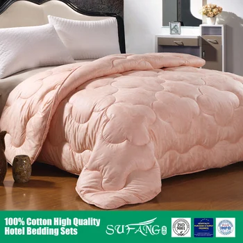 Hotel Linen Luxury Cotton Comforter Hotel Goose Down Duvet Quilt