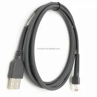 

7ft 2M CBA-U01-S07ZAR USB A male to RJ45 10P10C Symbol LS2208 Barcode scanner usb cable