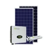 Grid tie 5000w home solar panel system 5kw grid connected power system