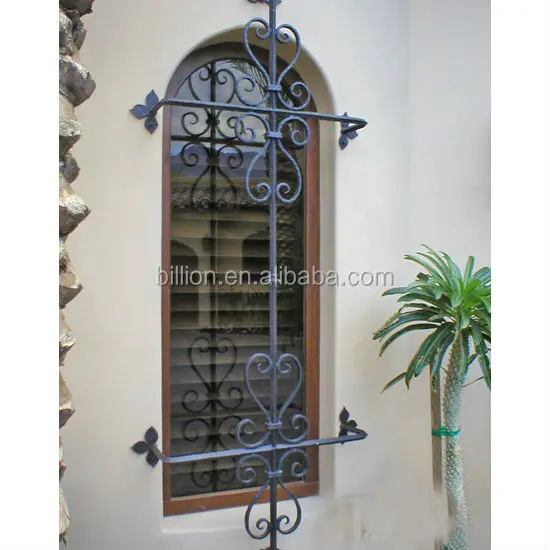 Wrought Iron Security Grills For Windows Design Wrought Iron Security Grills For Windows Design Product On Alibaba