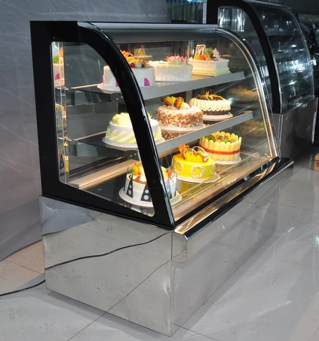 Newest Designed Commercial Mini Cake Display Refrigerator Buy Cake